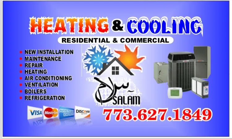 Slide of Salam Heating & Cooling