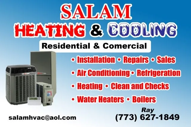Slide of Salam Heating & Cooling