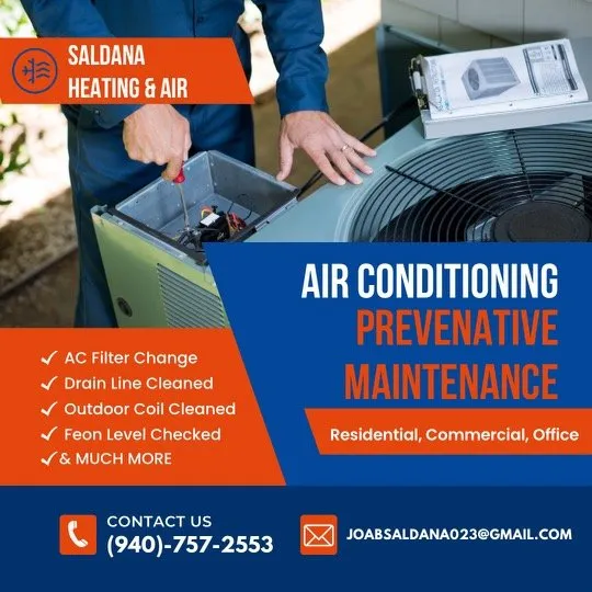 Slide of Saldana Heating & Air