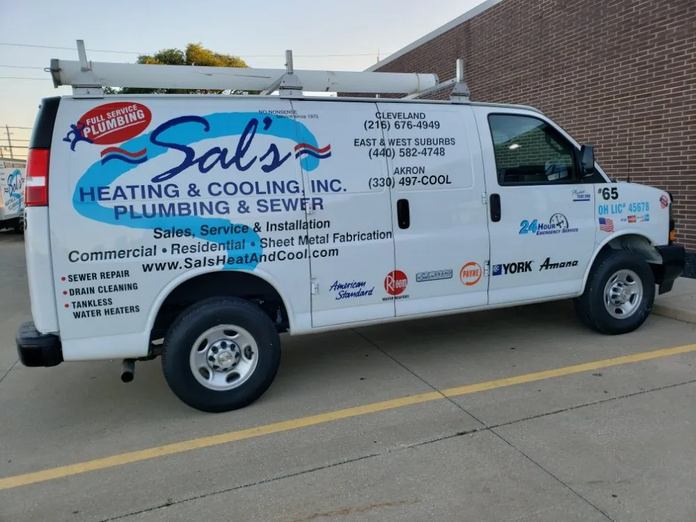Slide of Sal's Heating & Cooling, Plumbing & Sewer
