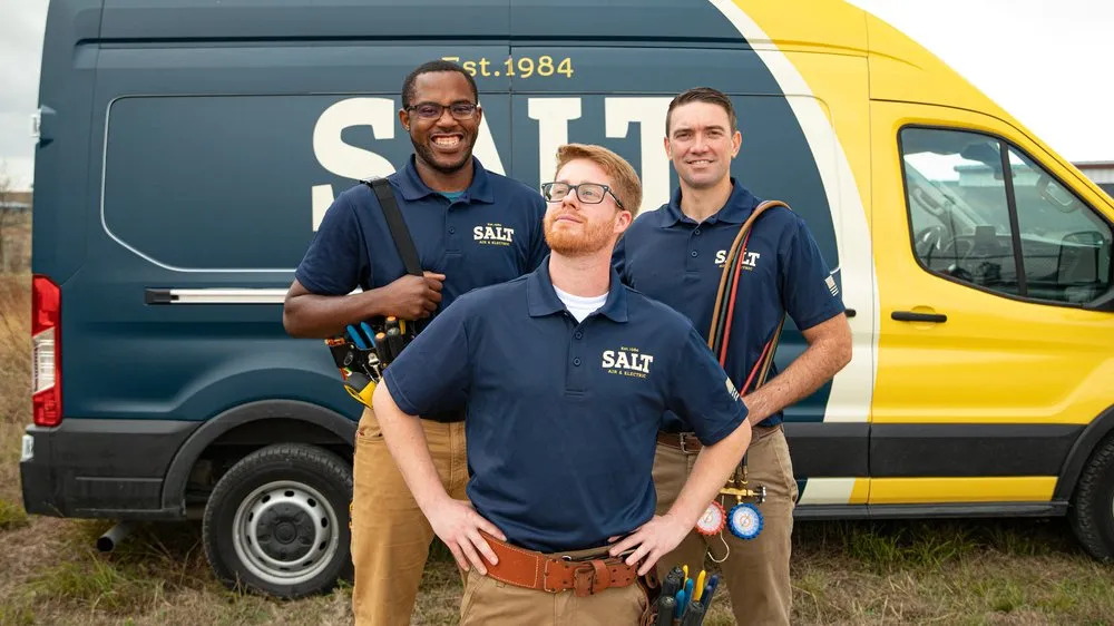 Slide of SALT Plumbing Air & Electric