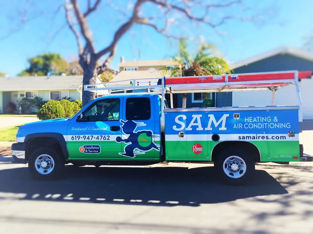 Slide of Sam Heating & Air Conditioning