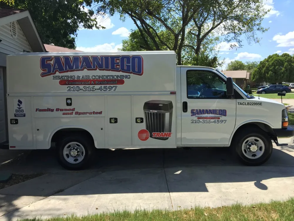 Slide of Samaniego Heating & Air Conditioning