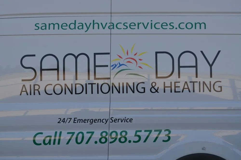 Slide of Same Day Air Conditioning and Heating