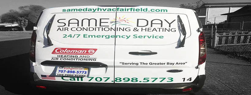 Slide of Same Day Air Conditioning and Heating