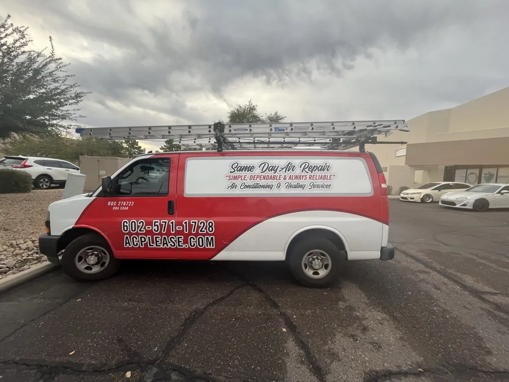 Slide of Same Day Air Repair