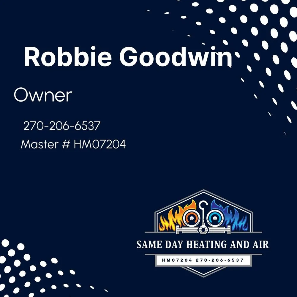 Slide of Same Day Heating and Air