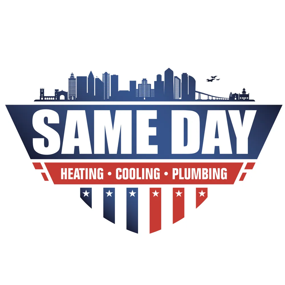 Slide of Same Day Heating, Cooling, Plumbing