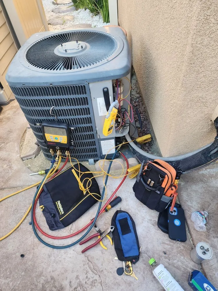 Slide of Same Day Heating, Cooling, Plumbing