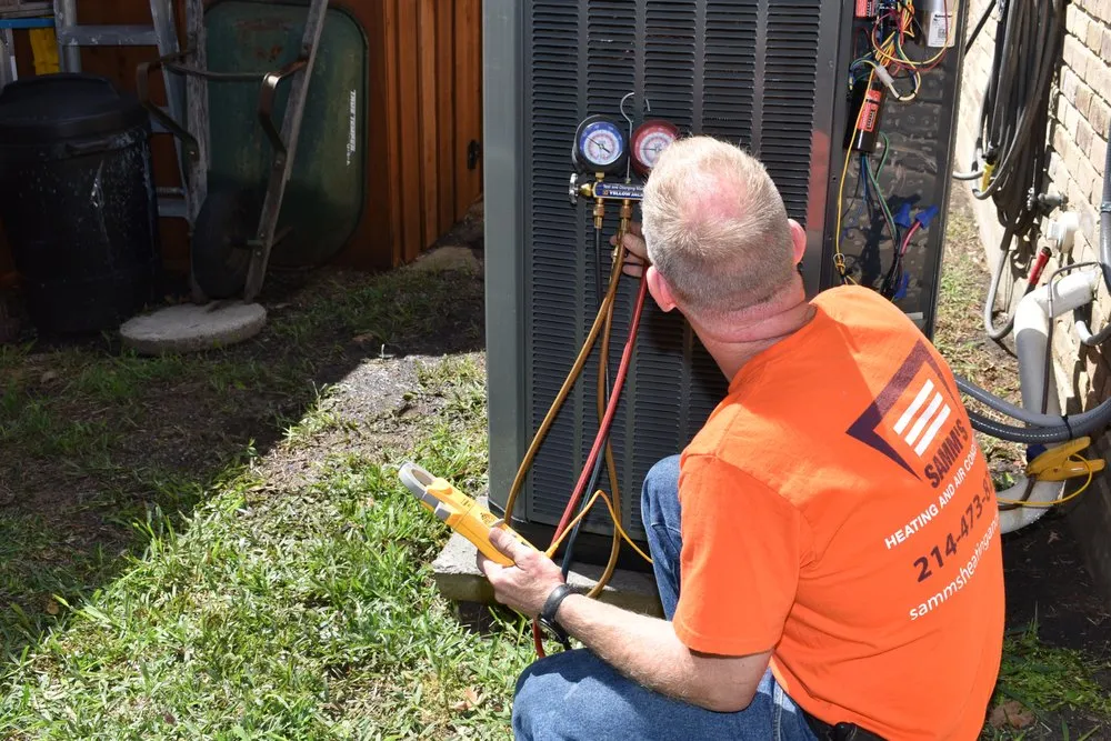 Slide of Samm's Heating and Air Conditioning