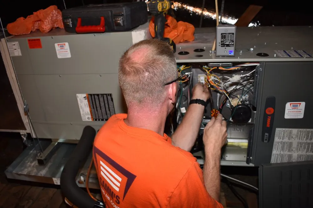 Slide of Samm's Heating and Air Conditioning