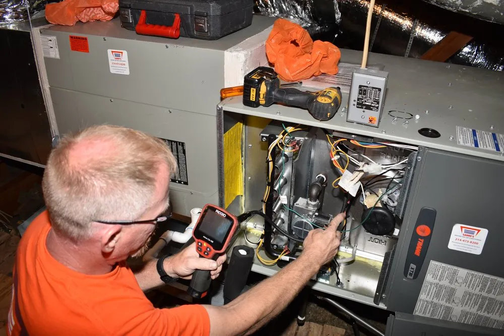 Slide of Samm's Heating and Air Conditioning