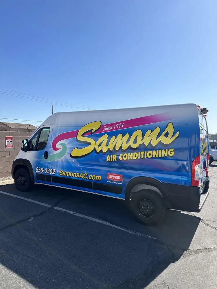 Slide of Samons Air Conditioning