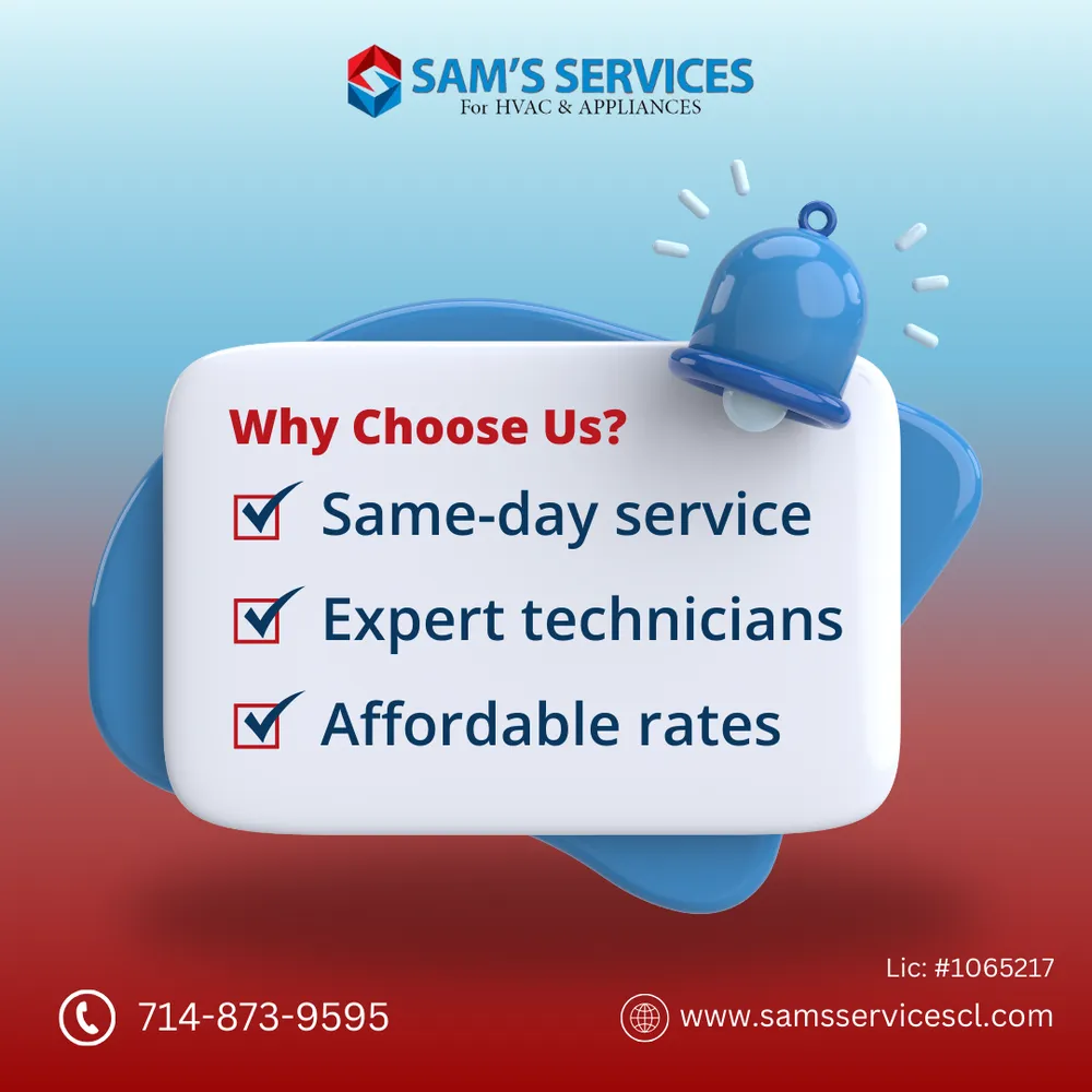 Slide of Sam's Services