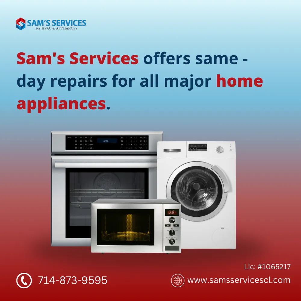 Slide of Sam's Services