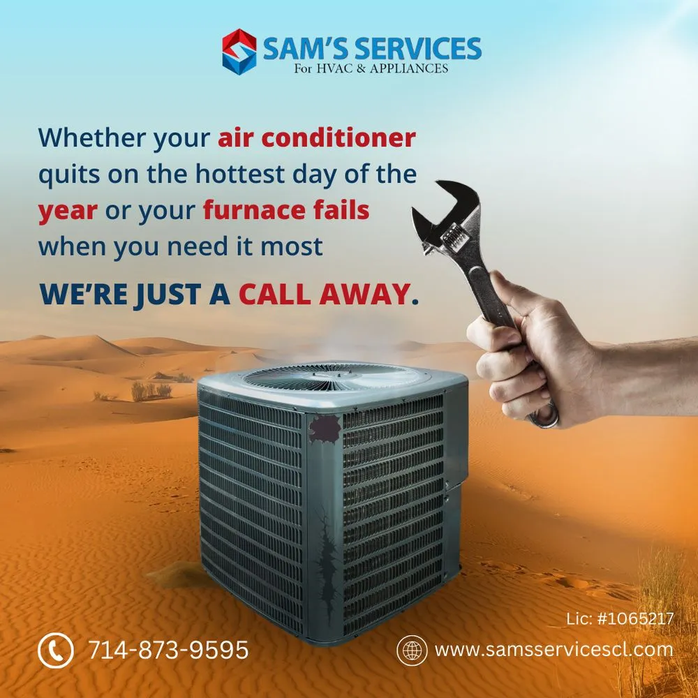 Slide of Sam's Services