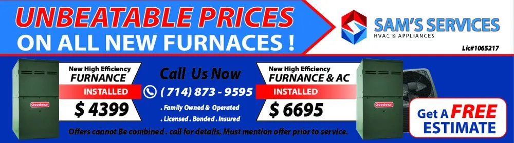 Slide of Sam's Services