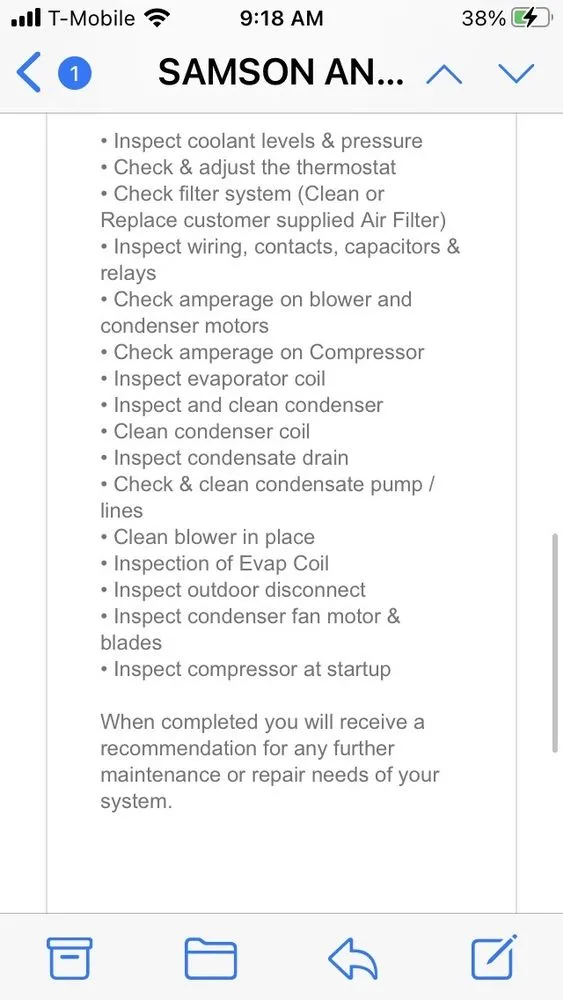 Slide of Samson and Sons Heating & Cooling