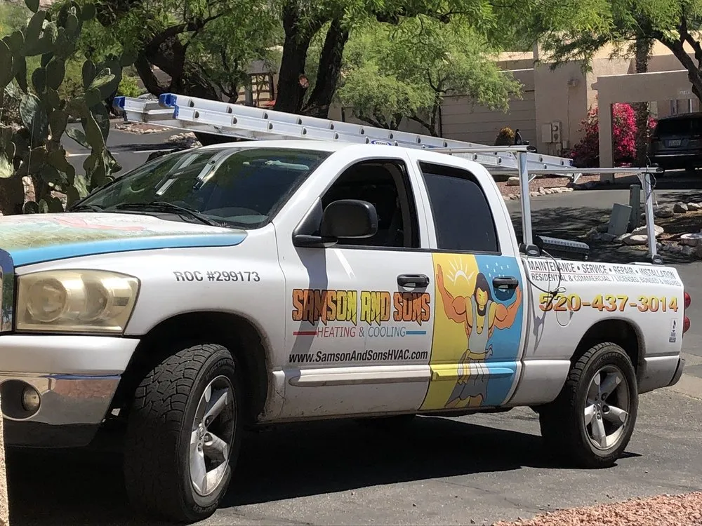 Slide of Samson and Sons Heating & Cooling