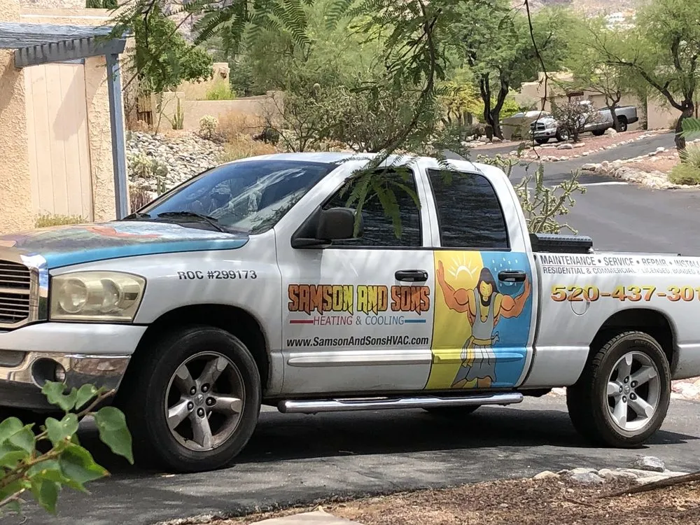 Slide of Samson and Sons Heating & Cooling