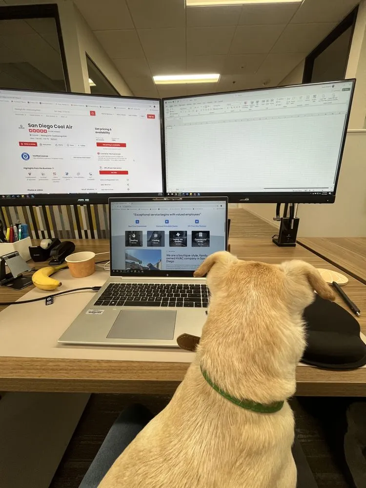 Slide of San Diego Cool Air