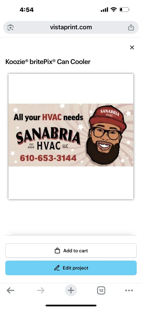 Slide of Sanabria Hvac