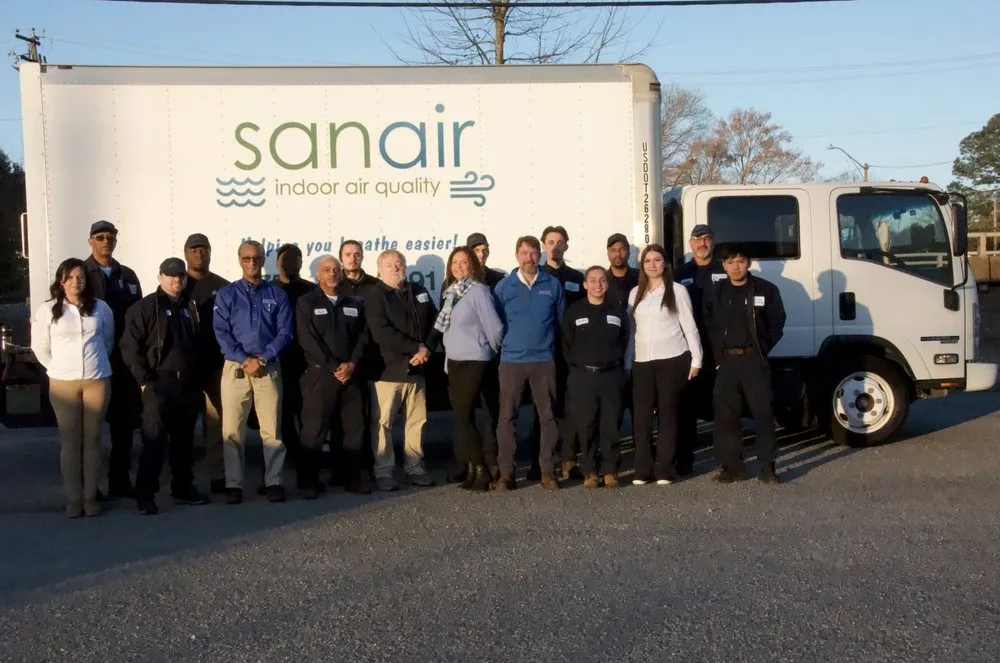 Slide of Sanair Indoor Air Quality