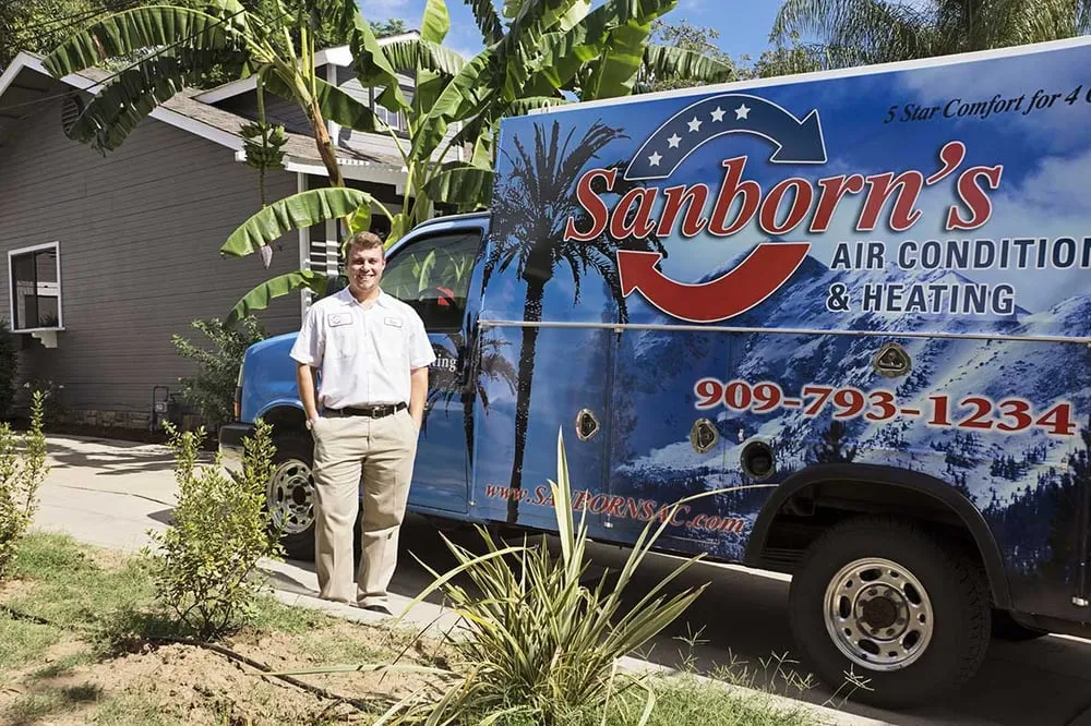 Slide of Sanborn's Air Conditioning & Heating