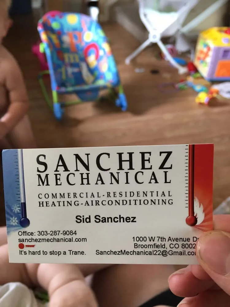 Slide of Sanchez Mechanical