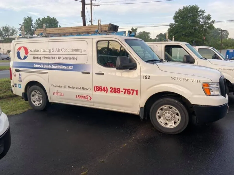 Slide of Sanders Heating & Air Conditioning