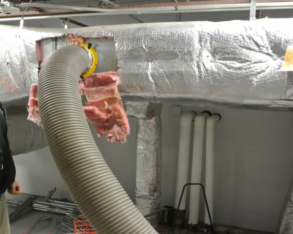 Slide of Sanders Vent Cleaning Master