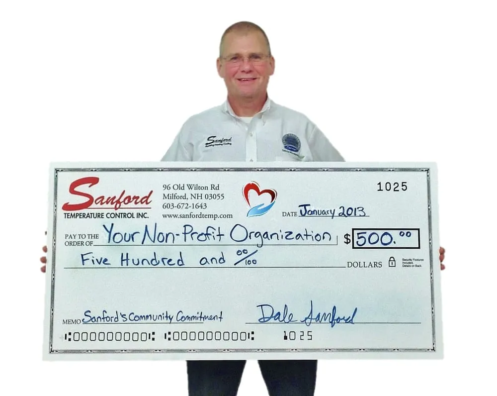 Slide of Sanford Temperature Control