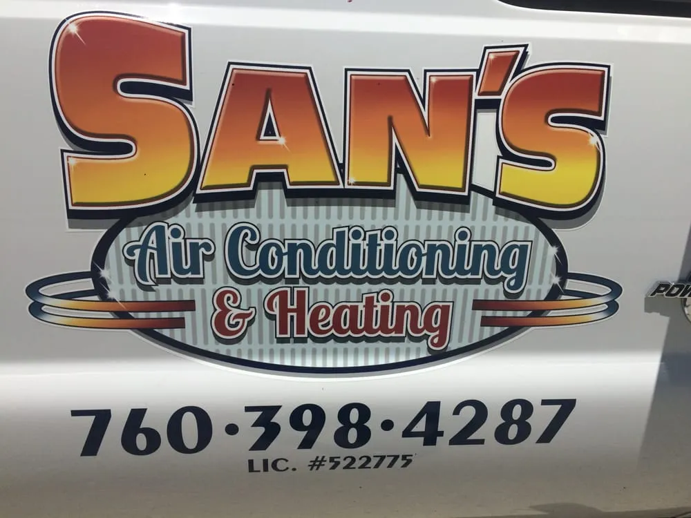 Slide of San's Air Conditioning & Heating