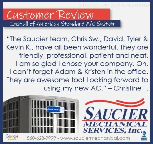 Slide of Saucier Mechanical Services