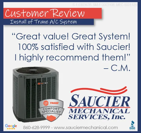 Slide of Saucier Mechanical Services
