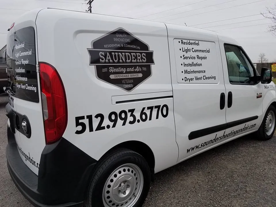 Slide of Saunders Heating and Air