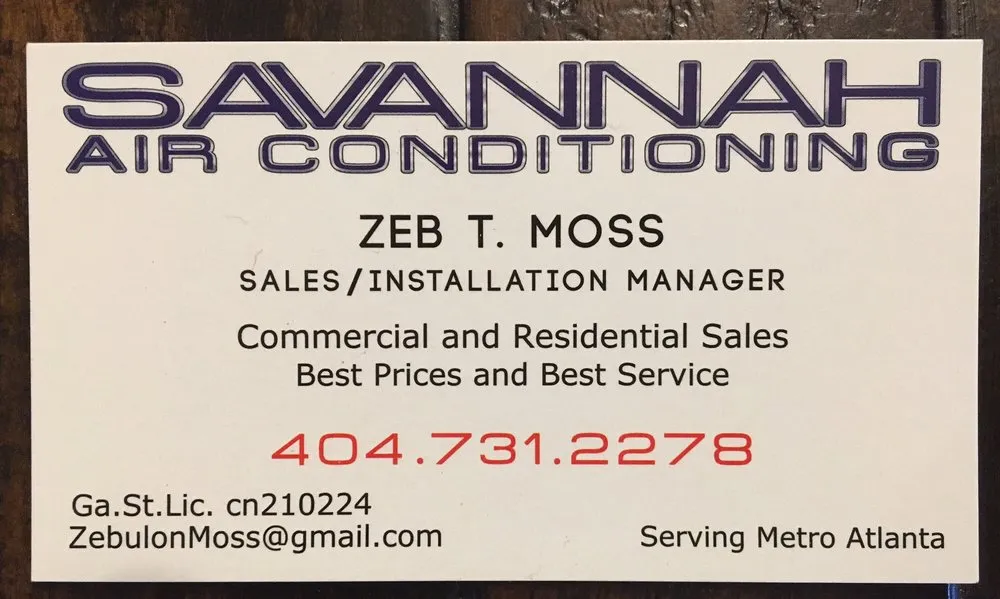 Slide of Savannah Air Conditioning