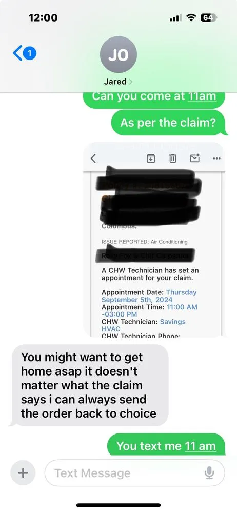 Slide of Savings Heating & Air Conditioning