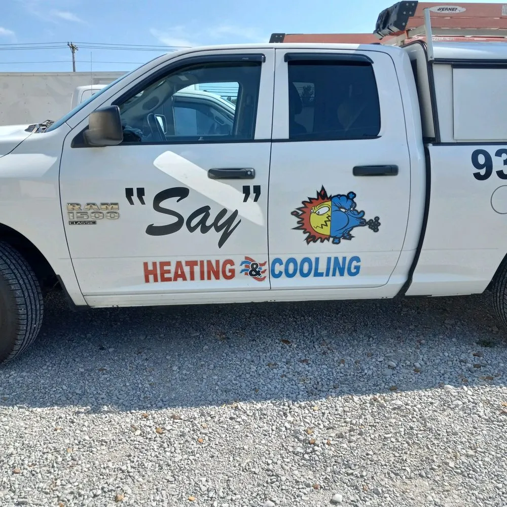 Slide of Say Heating & Cooling