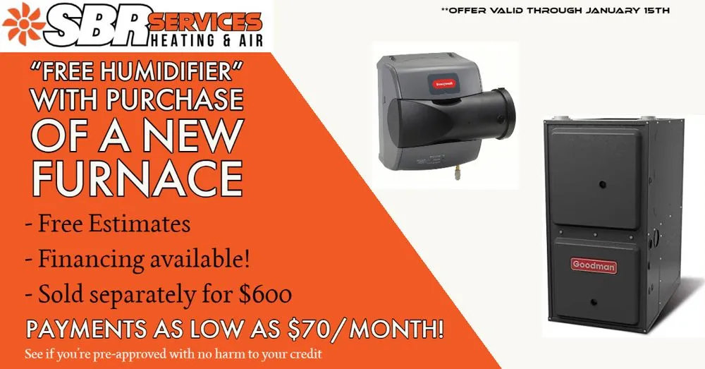 Slide of SBR Services Heating & Air