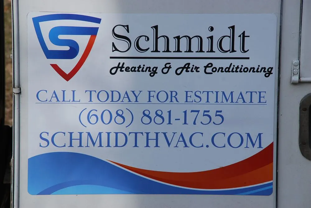 Slide of Schmidt Heating and Air Condition