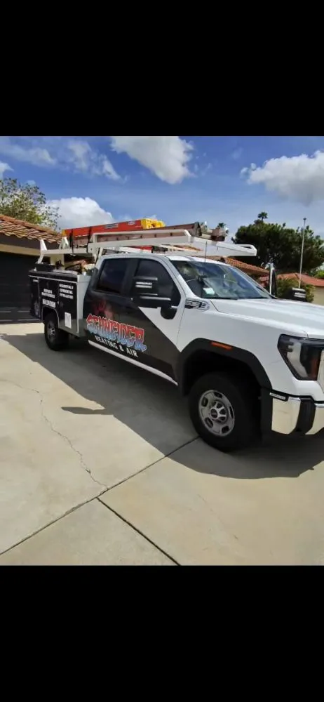 Slide of Schneider Heating and Air