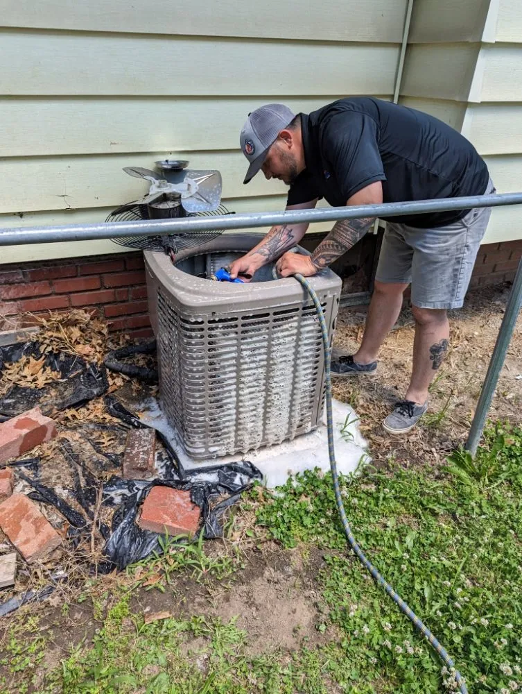 Slide of Schooleys HVAC