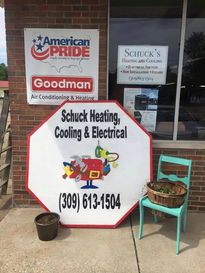 Slide of Schuck Heating, Cooling, and Electric