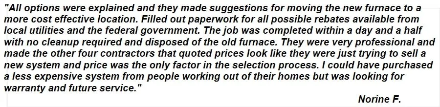 Slide of Schutz Heating & Cooling