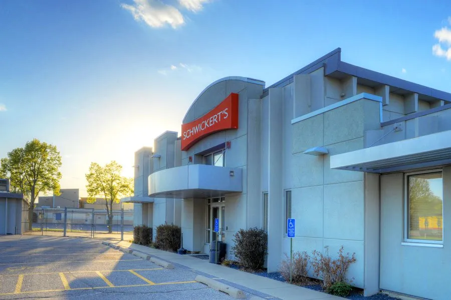 Slide of Schwickert’s Tecta America