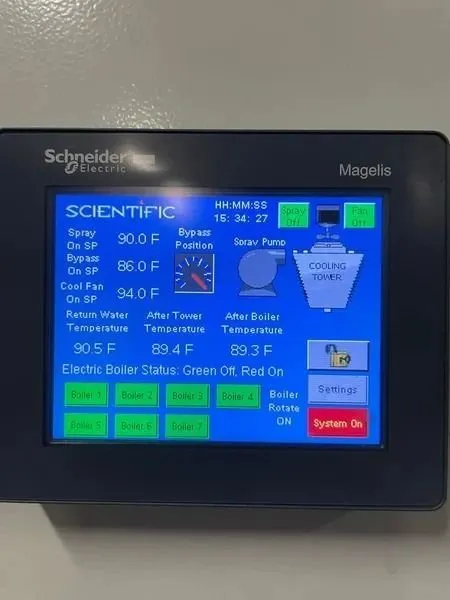 Slide of Scientific Building Automation