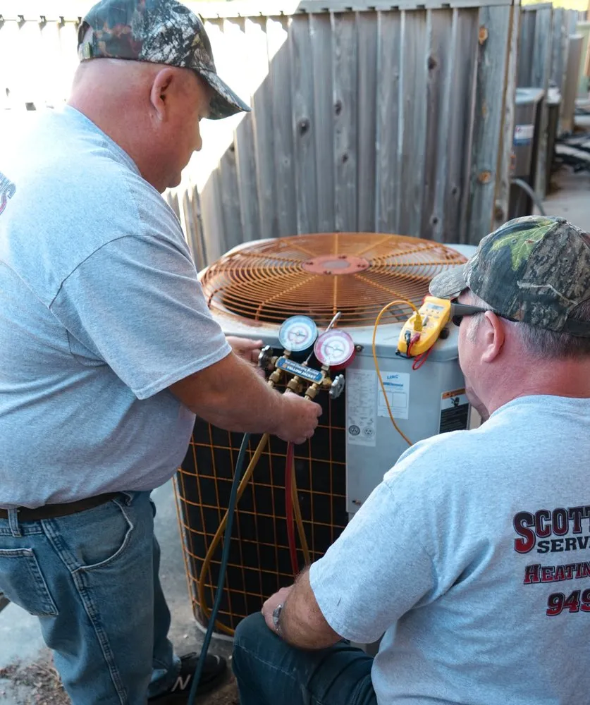 Slide of Scott Blevins Service Company
