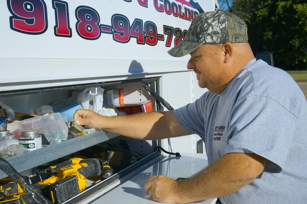 Slide of Scott Blevins Service Company