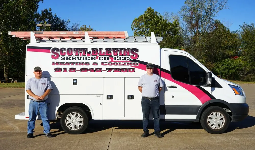 Slide of Scott Blevins Service Company